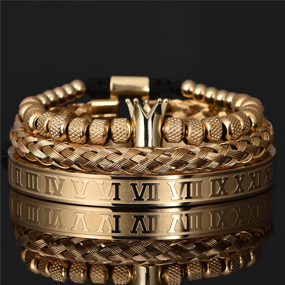 Sparta 3pcs Crown Bracelet