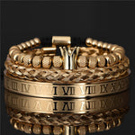 Sparta 3pcs Crown Bracelet