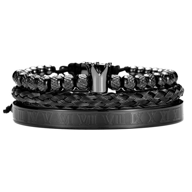 Sparta 3pcs Crown Bracelet