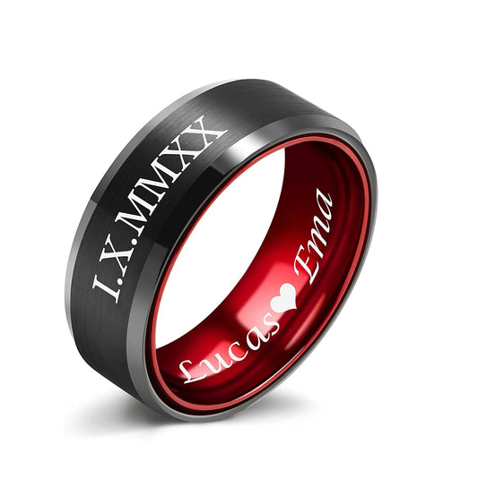 Engraved Promise Ring