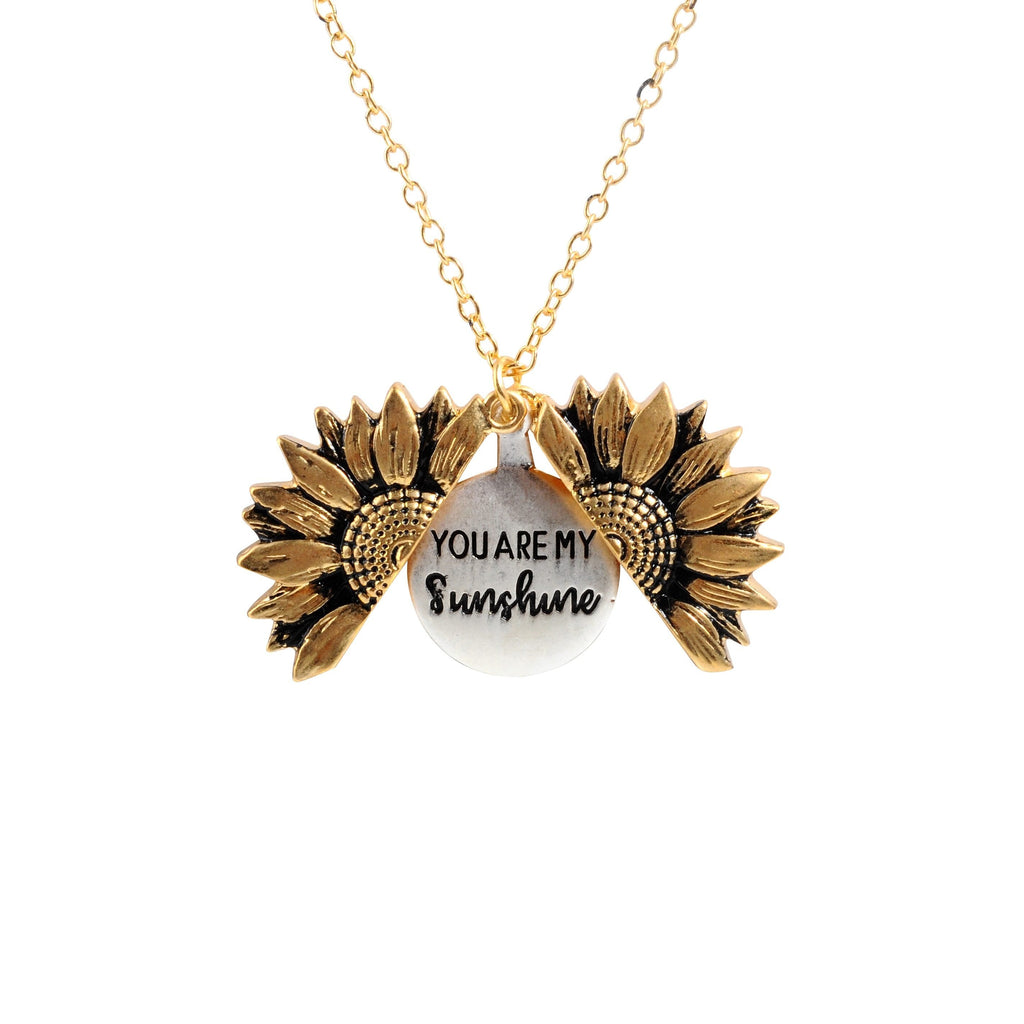 Sunflower Luvv Necklace - Gifted Luvv